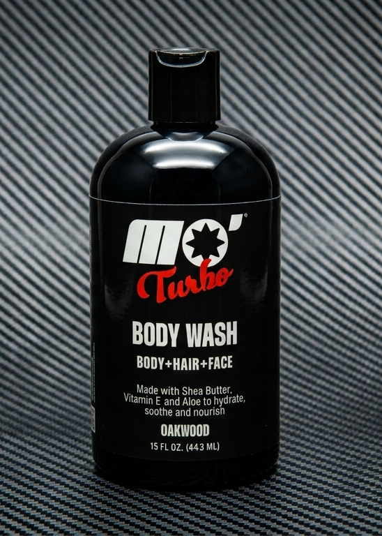 Mo'Turbo Body Wash. Deep Moisture, Rich Lather, Clean Ingredients.