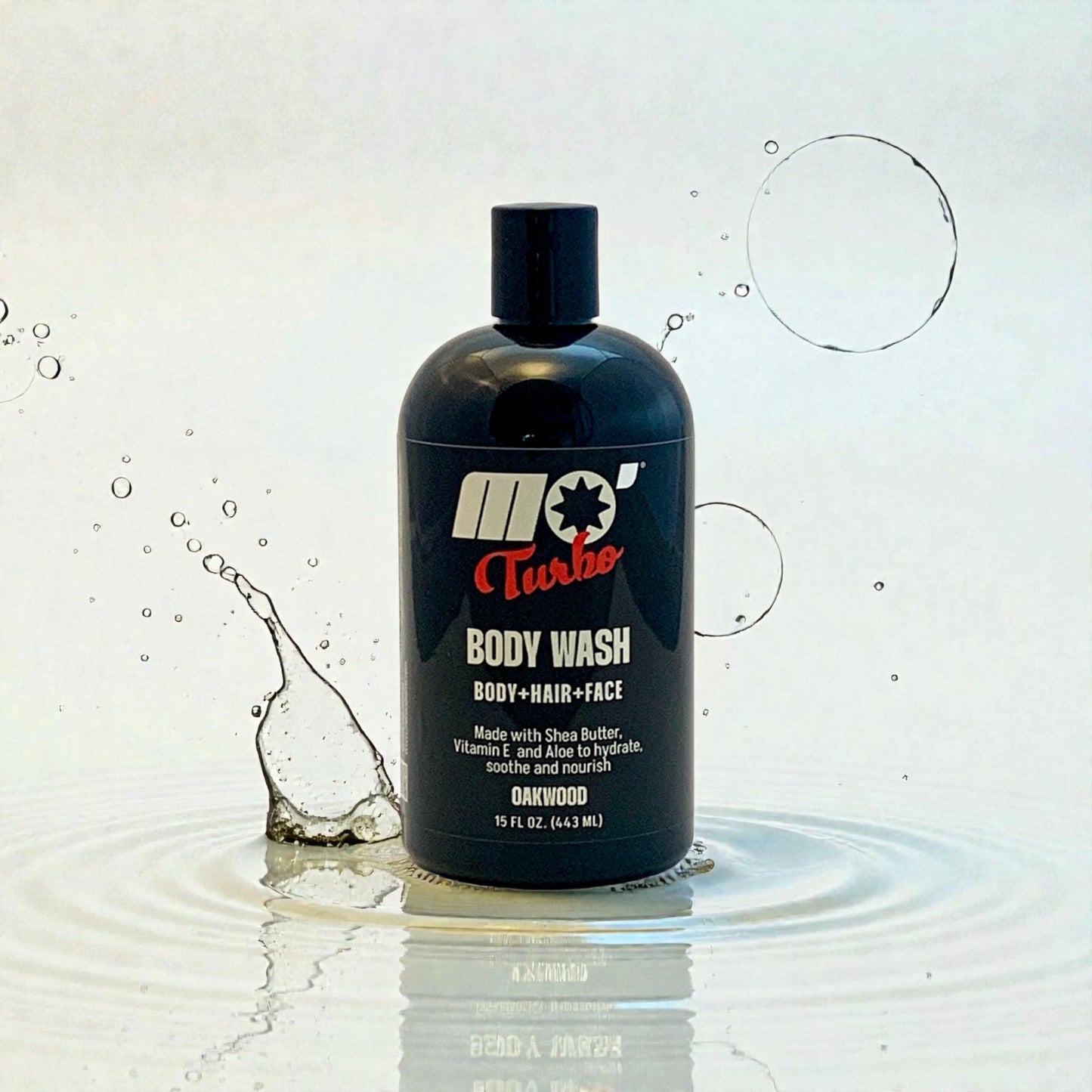 Mo'Turbo Body Wash. Deep Moisture, Rich Lather, Clean Ingredients.
